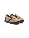 MOSCHINO LOW-TOP TEDDY TRAINERS