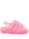 Ugg Fluff Yeah Slingback Sandals In Rosa
