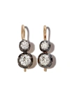 Jacquie Aiche 14kt Yellow Gold Sophia Diamond Drop Earrings In 金色