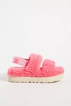 Ugg Fluffita Slingback Slippers In Pink