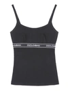 DOLCE & GABBANA TOP WITH LOGO BAND,O7B04T FUEEYN0000