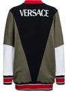 VERSACE COLOR BLOCK SWEATSHIRT WITH MEDUSA PRINT,10007831A011056K050