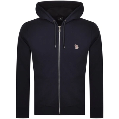 Paul Smith Ps By  Full Zip Hoodie Navy