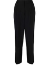 Blanca Vita Passiflora Tailored Trousers In Schwarz