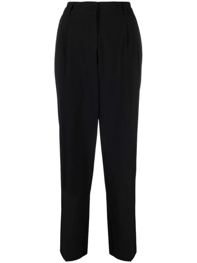 Blanca Vita Passiflora Tailored Trousers In Schwarz