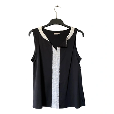Pre-owned Moncler Blouse In Black