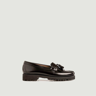G.h.bass & Co. Weejuns 90 Esther Kiltie Loafers Black G.h.bass