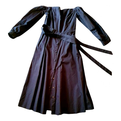 Pre-owned Claudie Pierlot Spring Summer 2019 Maxi Dress In Black