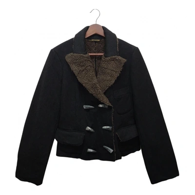 Pre-owned Vivienne Westwood Wool Jacket In Black