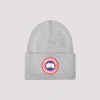 CANADA GOOSE CANADA GOOSE LOGO PATCH BEANIE