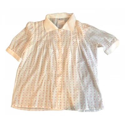 Pre-owned Courrèges Blouse In White