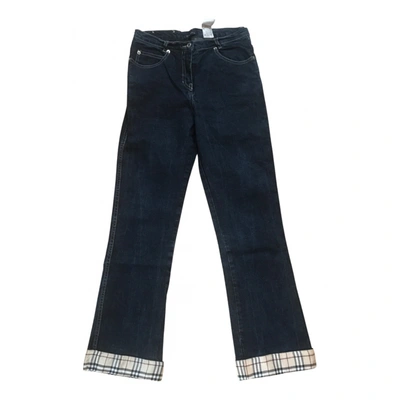 Pre-owned Burberry Jeans In Multicolour