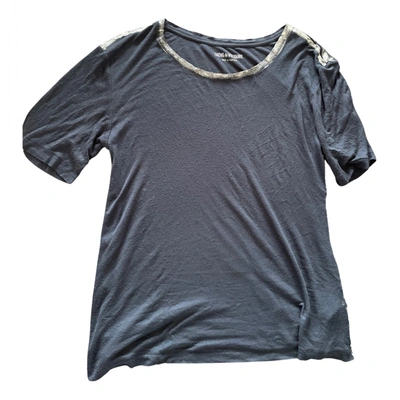 Pre-owned Zadig & Voltaire T-shirt In Blue