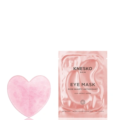 Knesko Skin Rose Quartz Heart Gua Sha (worth £80.00)