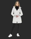 Herno Laminar Slim Windstopper Coat In White