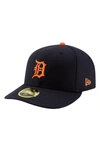 New Era Detroit Tigers Authentic Collection 59fifty Fitted Cap In Navy