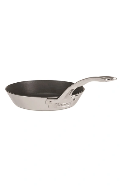 Viking Contemporary 8-inch Eterna Nonstick Fry Pan In Stainless Steel