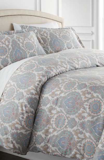 Southshore Fine Linens Luxury Premium Collection In Boho Paisley Aqua