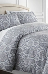 Southshore Fine Linens Luxury Premium Collection In Boho Paisley Grey