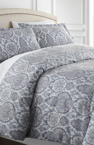 Southshore Fine Linens Luxury Premium Collection In Boho Paisley Grey