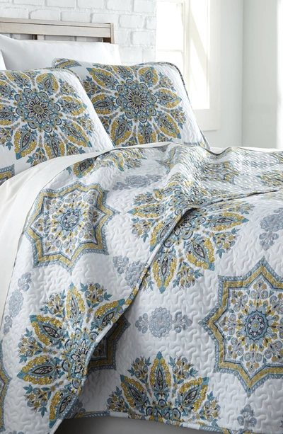 Southshore Fine Linens Luxury Collection Quilt Set In Aqua