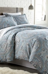 Southshore Fine Linens Pure Mircofiber Duvet Set In Blue
