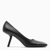 BALENCIAGA BLACK VOID D'ORSAY PUMPS,664505WA910-J-BALEN-1000