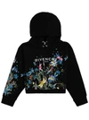 GIVENCHY GIVENCHY KIDS FLORAL LOGO PRINTED HOODIE