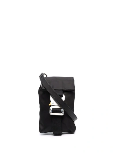 Alyx Logo Buckle Shoulder Bag In Black
