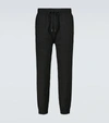 Derek Rose Finley 2 Relaxed-fit Cashmere Jogging Bottoms In Grey