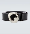 GIVENCHY G-CHAIN LEATHER BELT,P00606707
