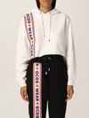 Gcds Womens White Sweatshirt In White