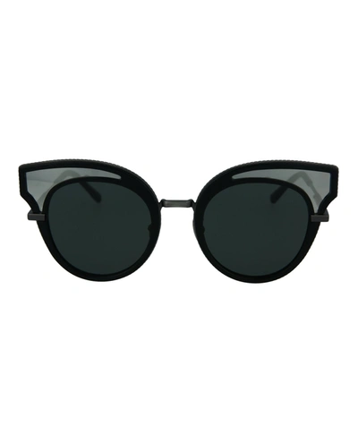 Bottega Veneta Cat-eye Sunglasses In Black