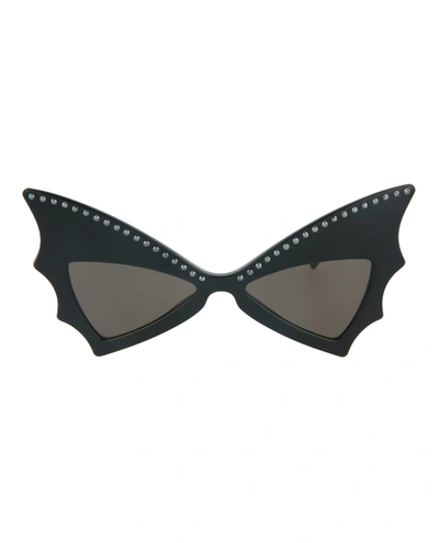 Saint Laurent Cat-eye Sunglasses In Black