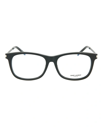 Saint Laurent Square-frame Optical Glasses In Black