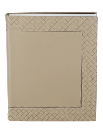 Bottega Veneta Intrecciato Leather Notebook In Uniform