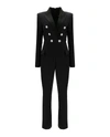 BALMAIN DOUBLE-BREASTED WOOL JUMPSUIT