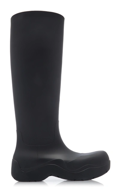 Bottega Veneta Puddle Knee High Boots In Black