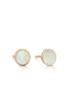 GINETTE NY WOMEN'S EVER 18K ROSE GOLD MOTHER-OF-PEARL EARRINGS