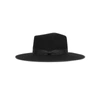 Lack Of Color Noir Wool Rancher Hat In Black