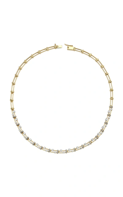Charms Company 14k Yellow Gold Diamond Necklace