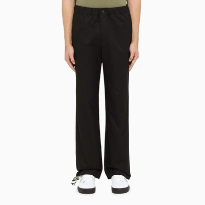 Off-white Black Regular Trousers