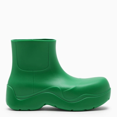Bottega Veneta Green Puddle Low Boots