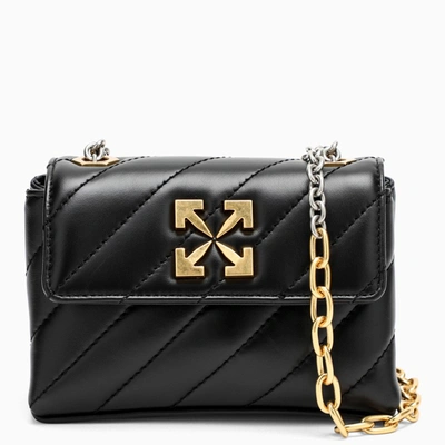 Off-white Black Quilted Leather Small Bag