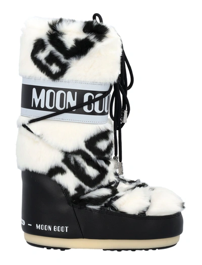 Gcds Classic Icon Snow Boots In White