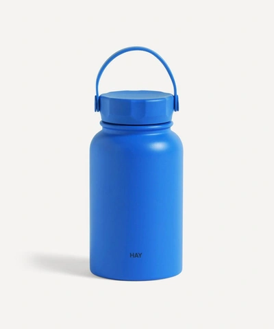 Hay Small Mono Thermal Bottle In Sky Blue