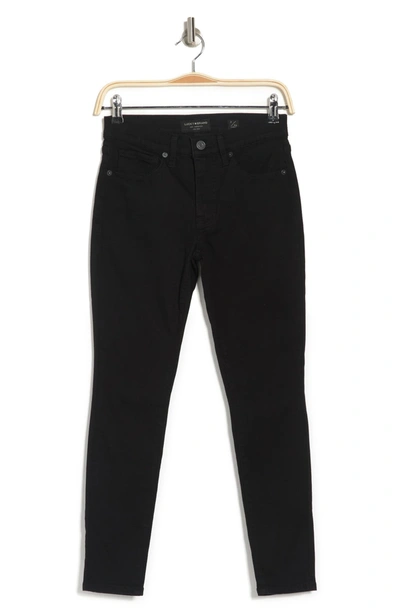 Lucky Brand Ava Skinny Jeans In Regina Cl Black