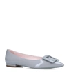 ROGER VIVIER LEATHER GOMMETTINE BALLET FLATS,16817816