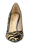 Sam Edelman Hazel Pointed Toe Pump In Tan/black