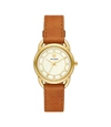 TORY BURCH RAVELLO WATCH, LEATHER/GOLD-TONE, 32 X 40 MM,796483539389